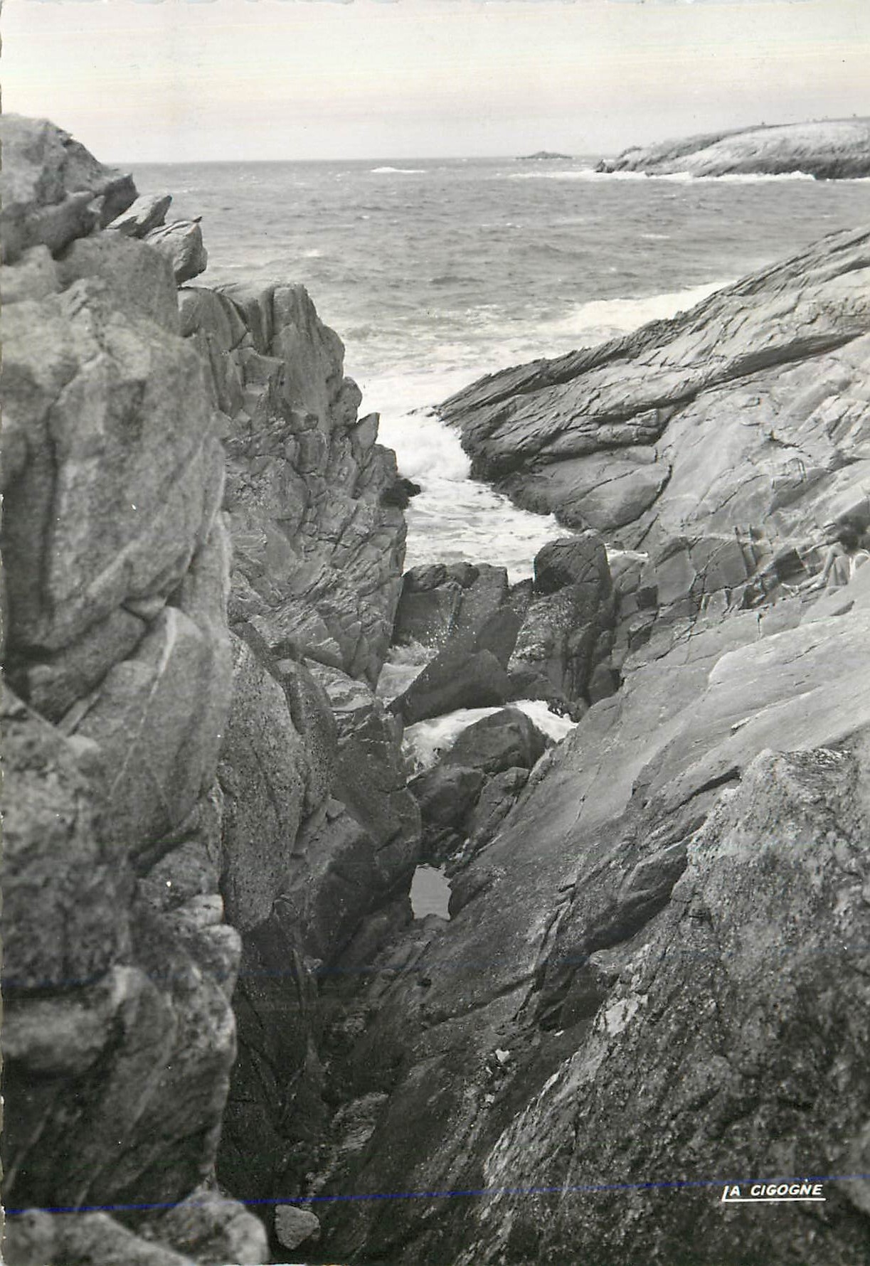 CPM Quiberon (Morbihan) le Trou du Souffleur