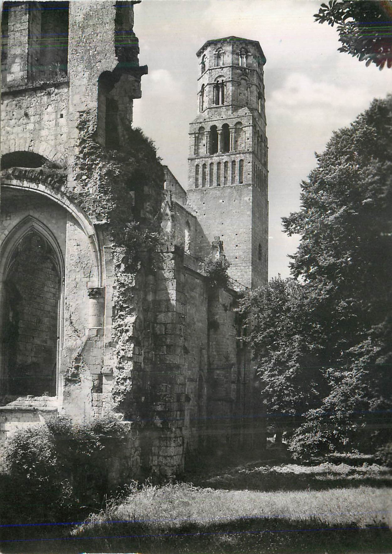 CPM Jumieges (Seine Inferieure) Ruines de l'Abbaye