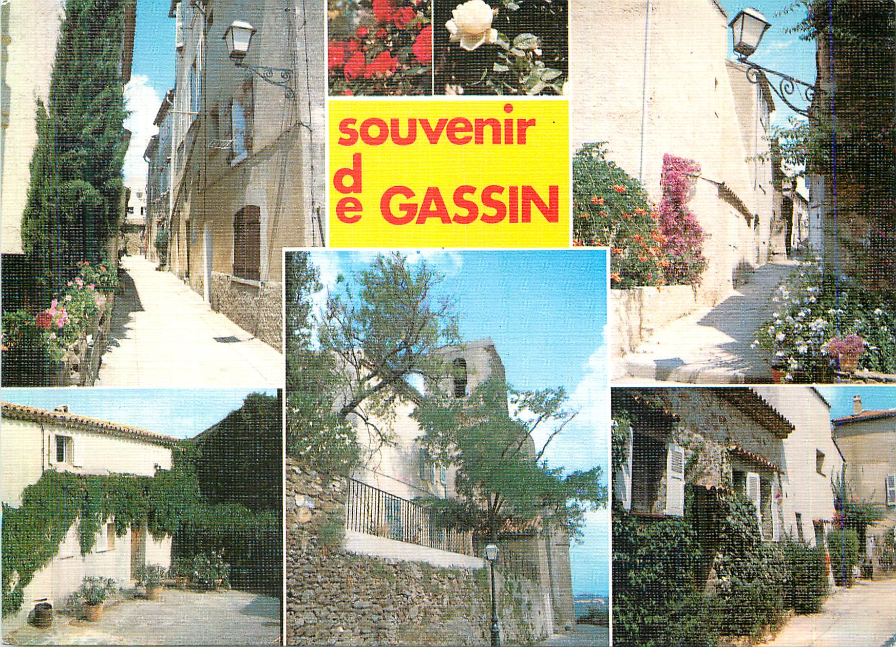 CPM Souvenir de Gassin Lumiere et Beaute de la Cote d'Azur