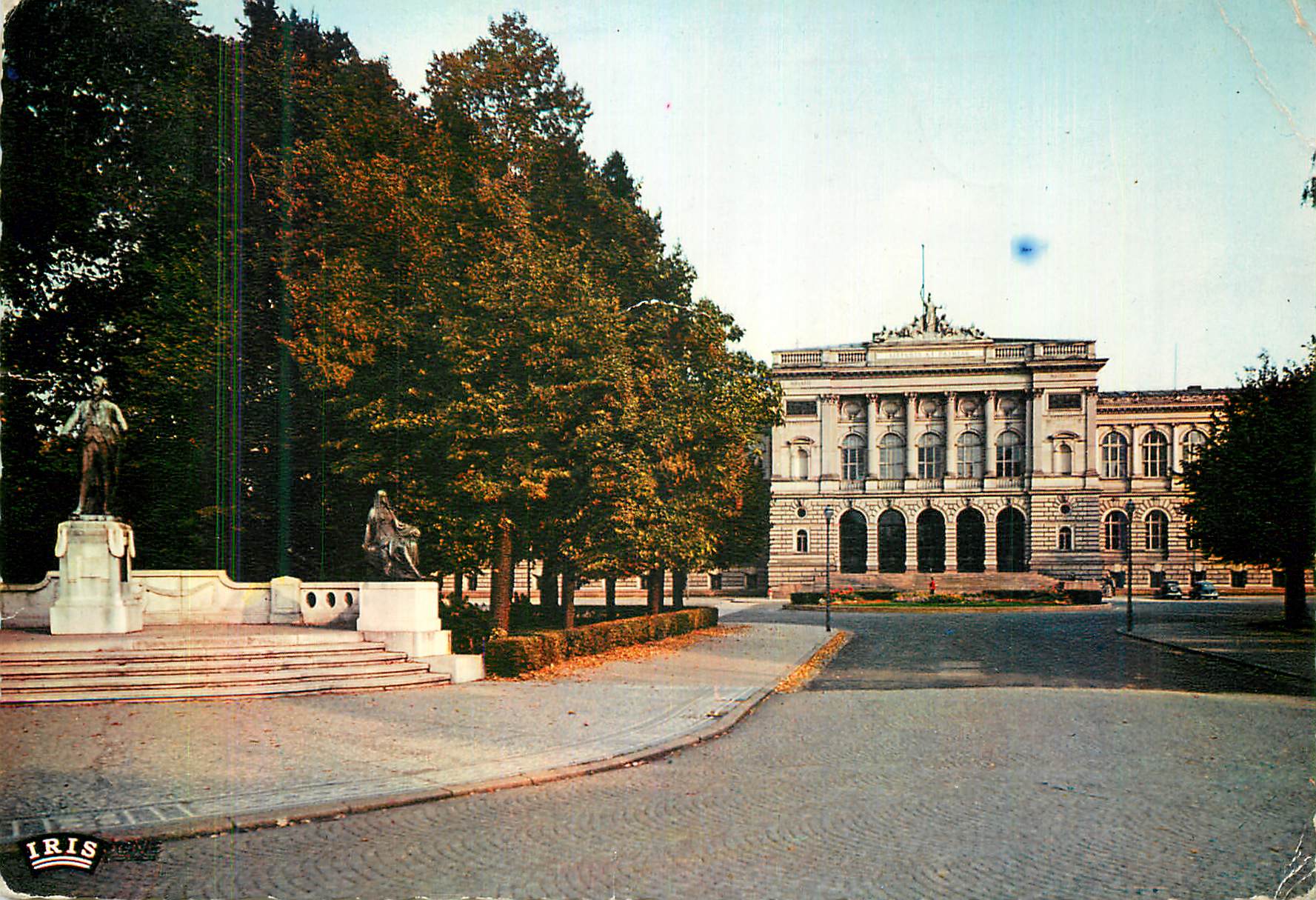CPM Strasbourg L'Alsace Pittoresque Monument Goethe