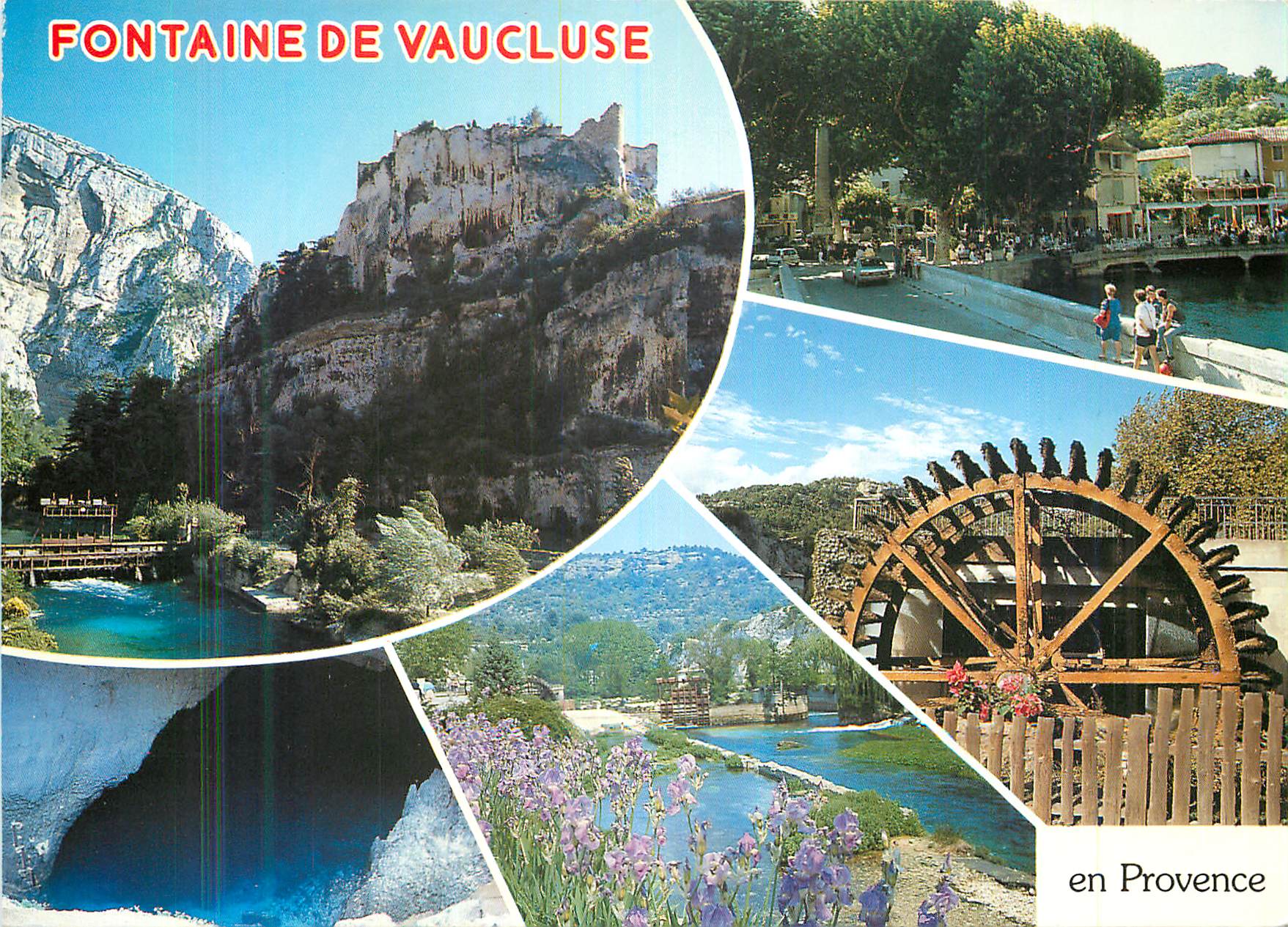 CPM Fontaine de Vaucluse en Provence Pays de Sources et de Lumiere