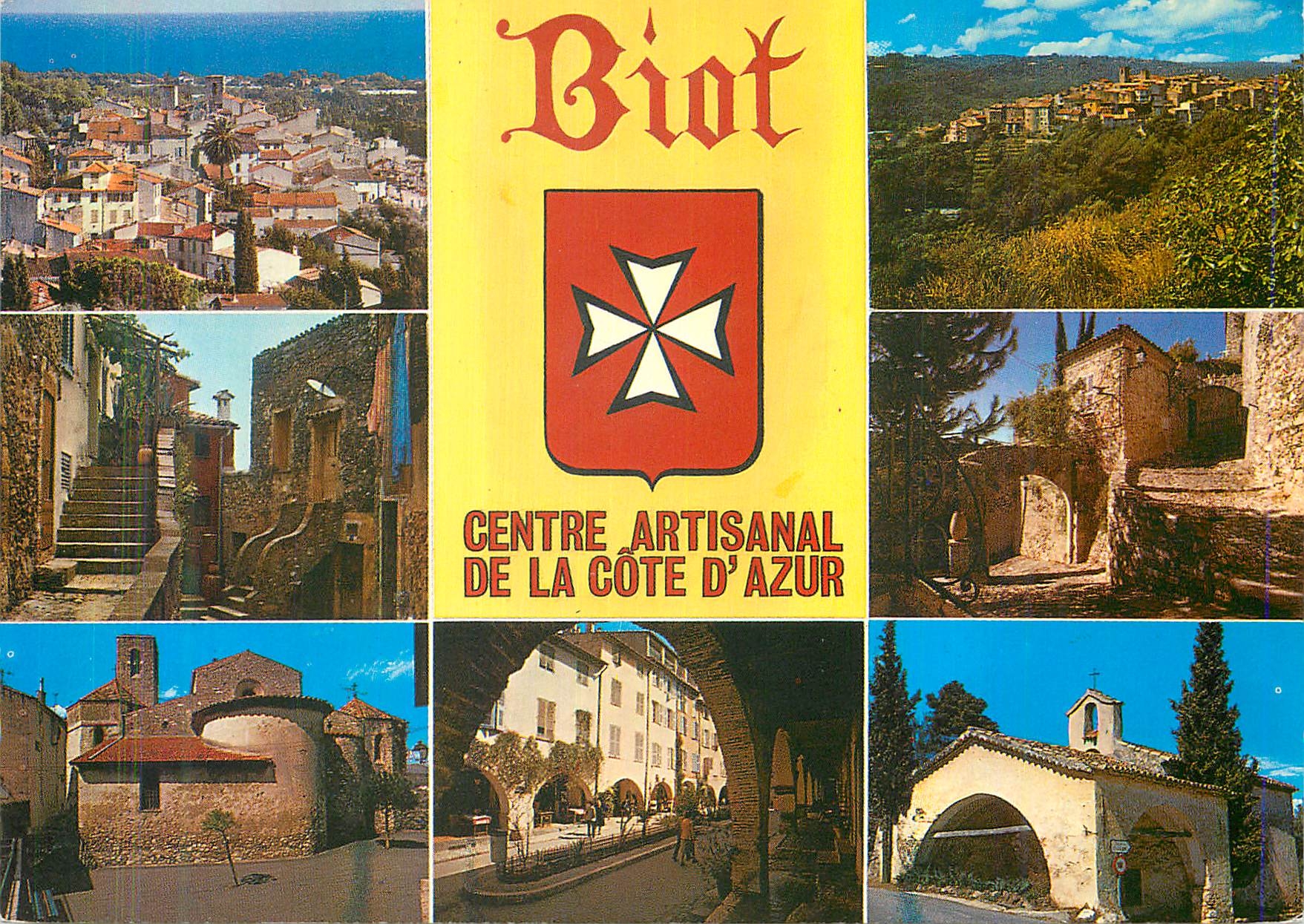 CPM Biot (Alpes Maritimes) Les Villages de la Cote d'Azur