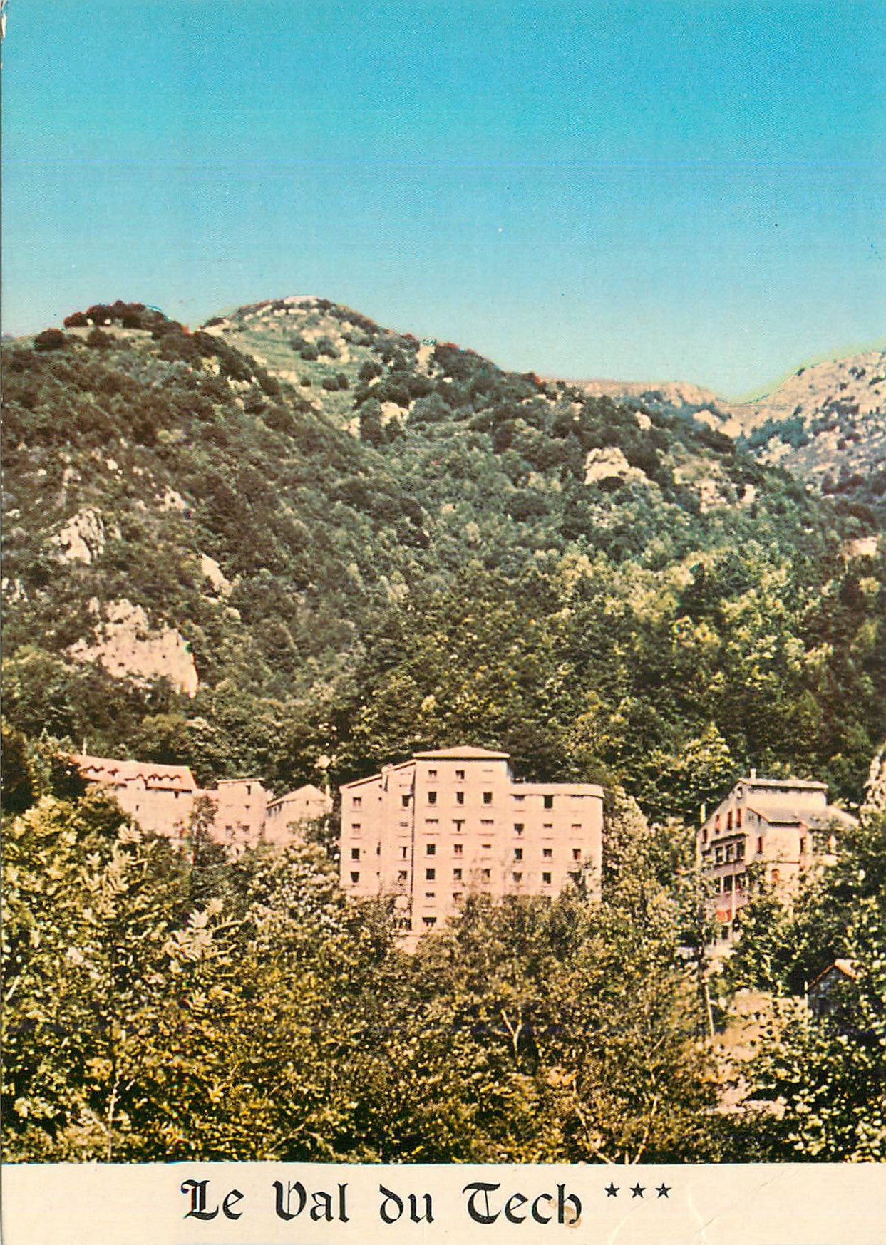 CPM La Preste les Bains Le Val du Tech la Station de Collibacille Hotel Restaurant Bar