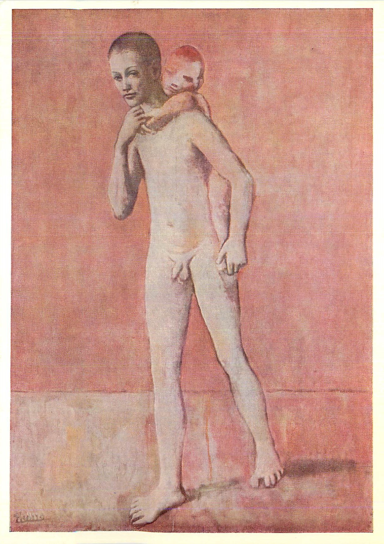 CPM Pablo Picasso (1881) Les Deux Freres