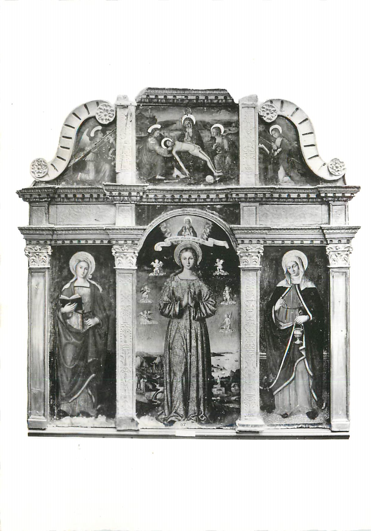CPM Cathedrale de Sospel (A M) Vierge Immaculee 