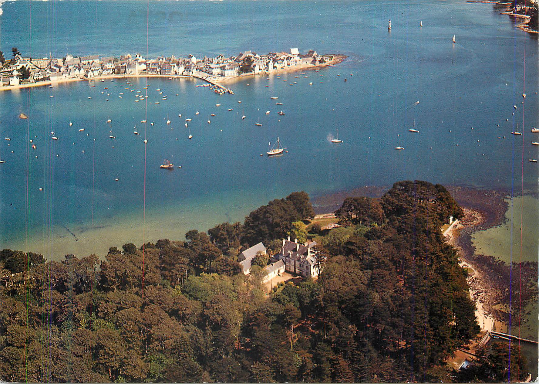 CPM En Bretagne a l'Estuaire de la Riviere de Pont l'Abbe
