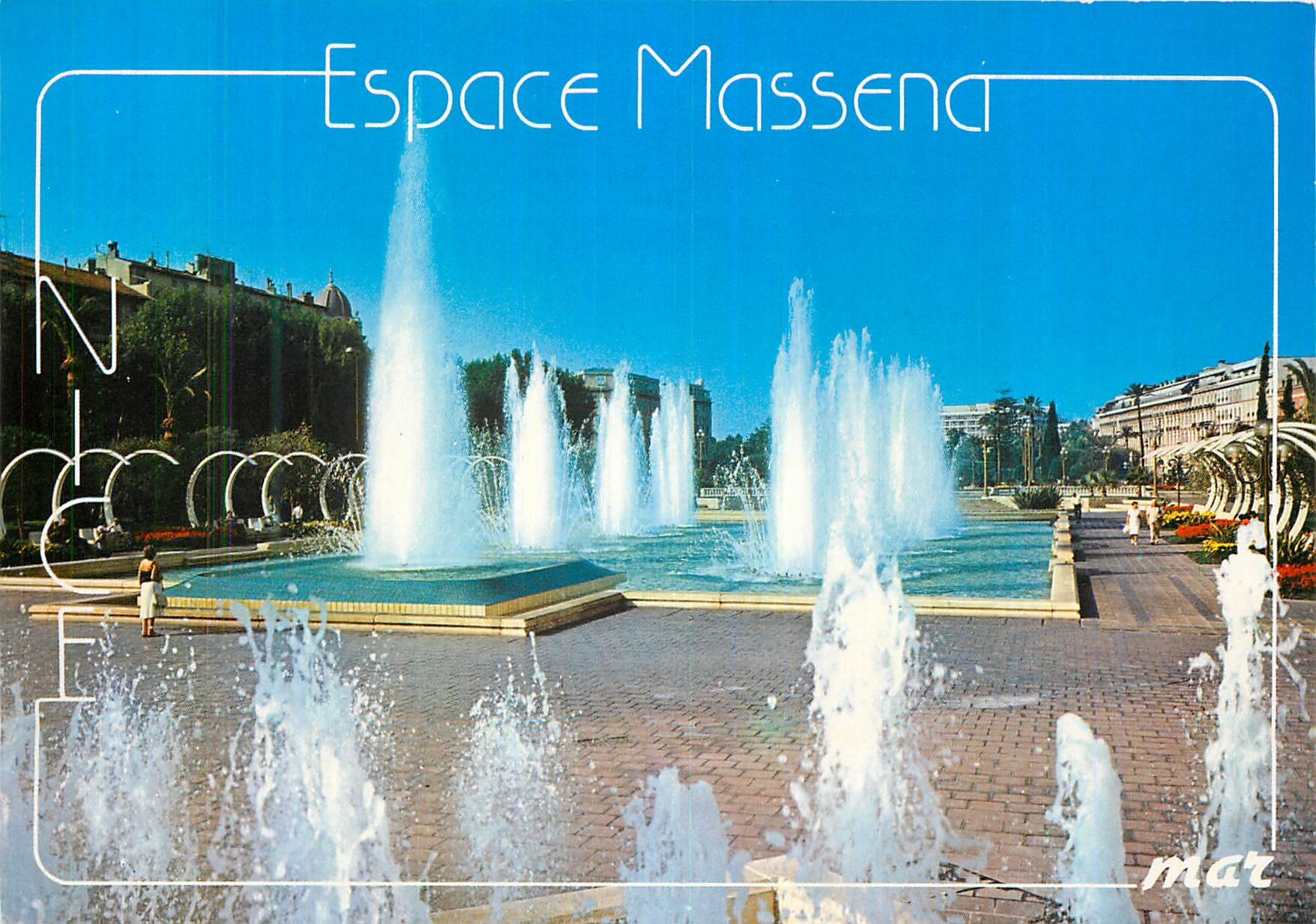 CPM Nice la Cote d'Azur le Jardin de l'Esplanade du Paillon