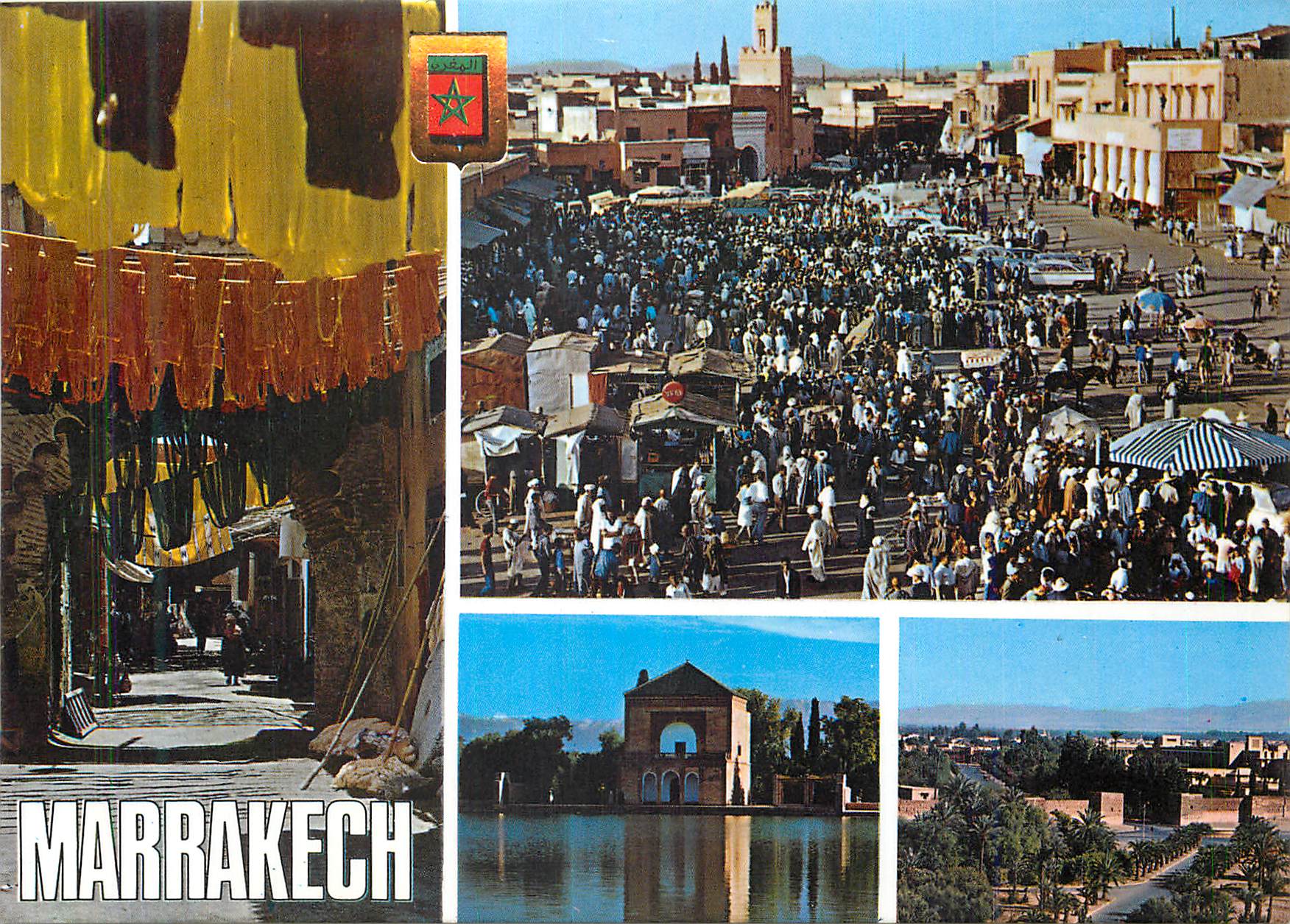 CPM Marrakech Tintoreros Plaza Djemao El Fna