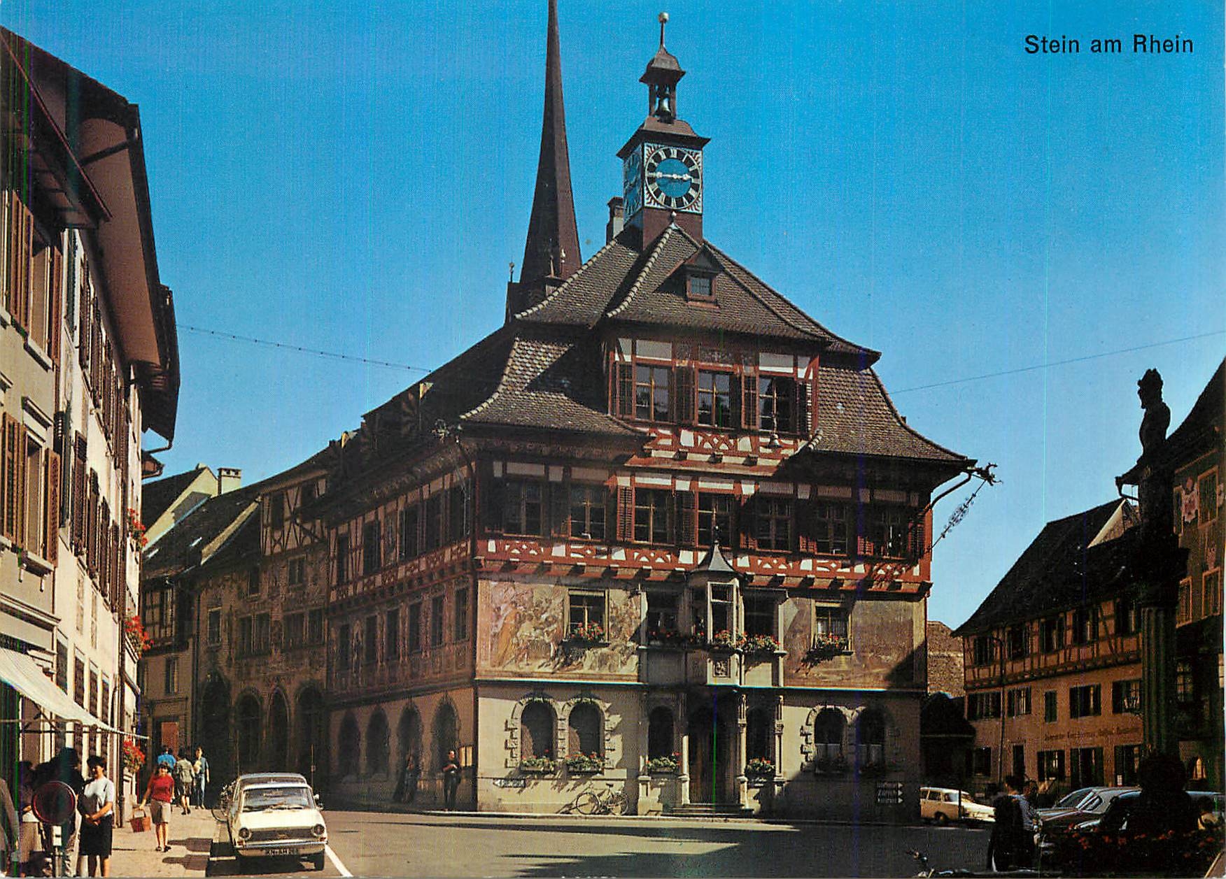 Stein am Rhein — Rathaus — Verlag: A. Kliener, Schwanden GL