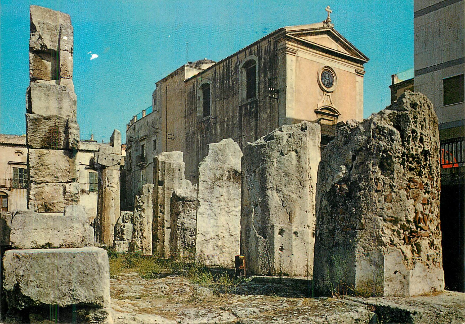 CPM Siracusa Temple d'Apollon et Eglise de St Paolo