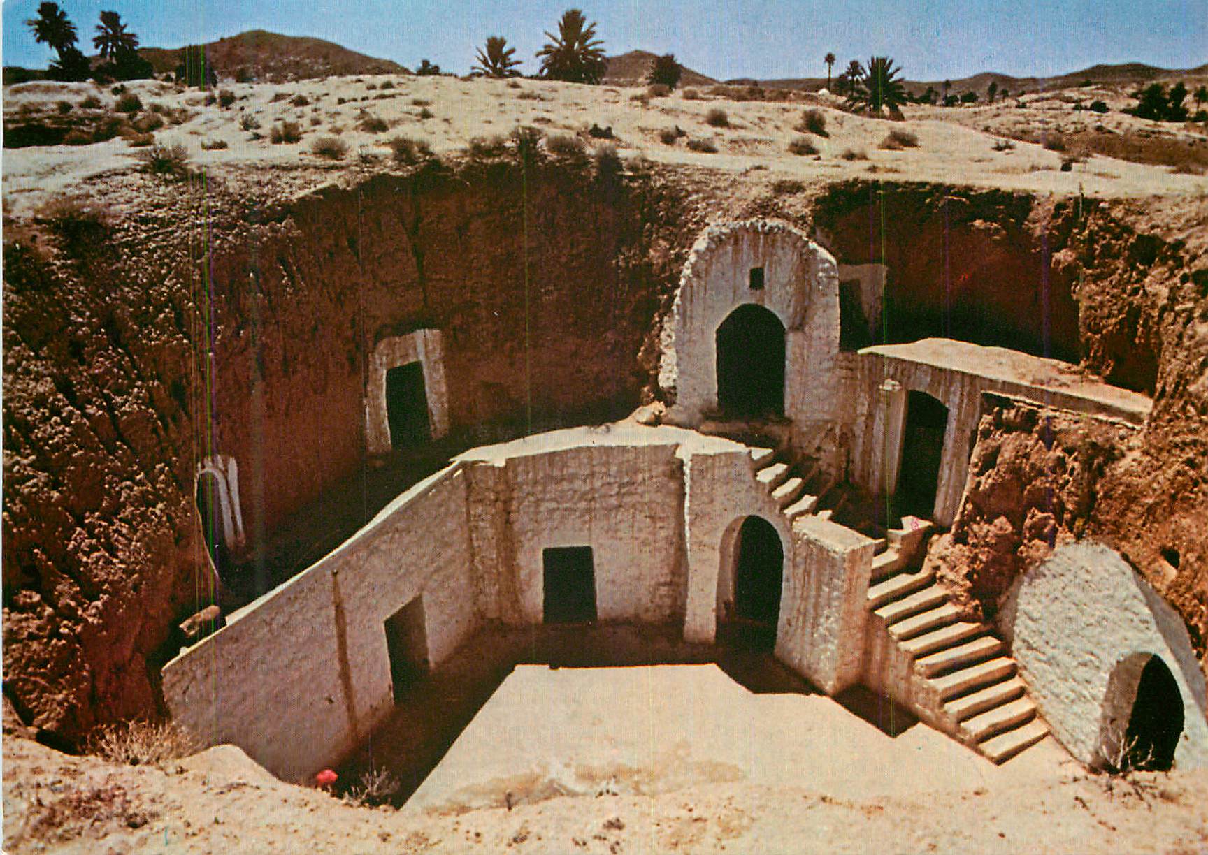 CPM Matmata (Tunisie) Habitation Troglodythe