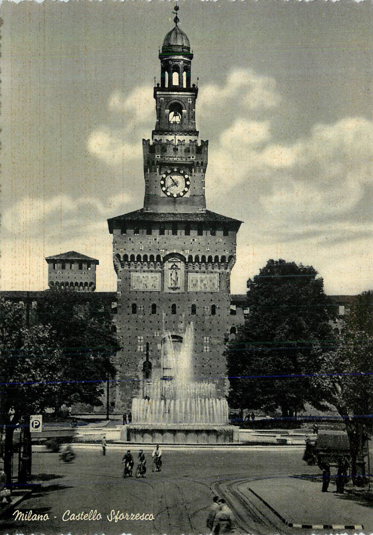 CPM Milano Chateau des Sforza