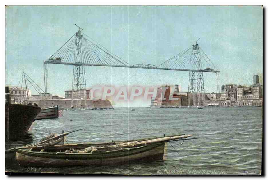 Marseille cPA Le pont transbordeur
