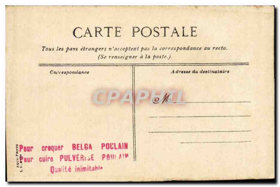 Marseille cPA Le pont transbordeur — Verso