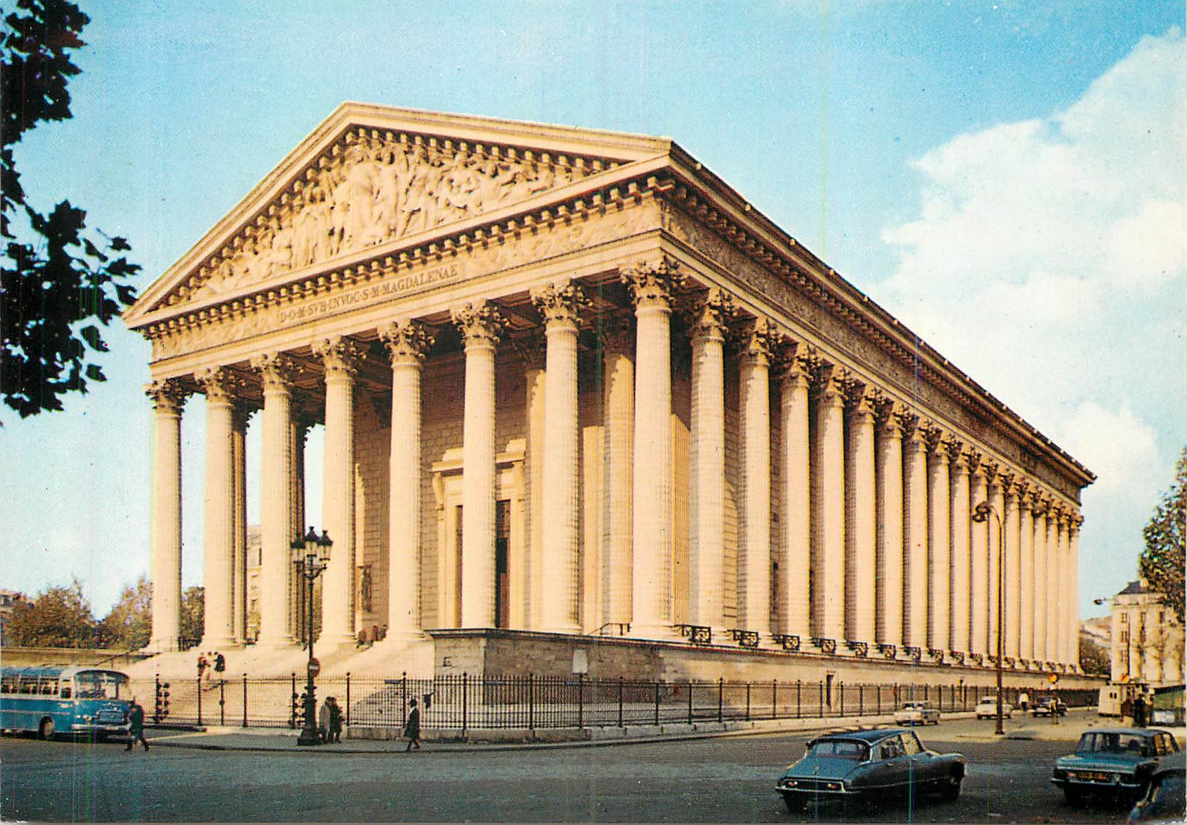 CPM Paris Eglise de la Madeleine