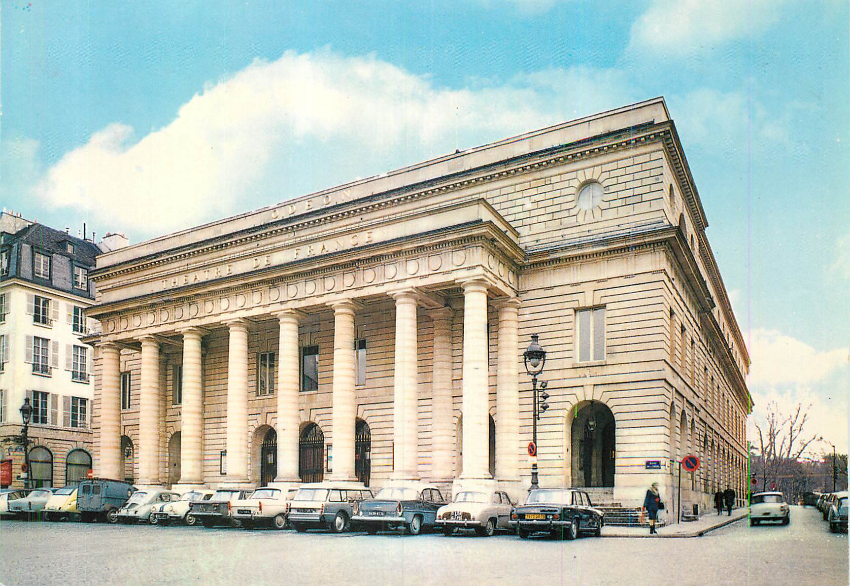 CPM Sous le Ciel de Paris le Theatre de l'Odeon