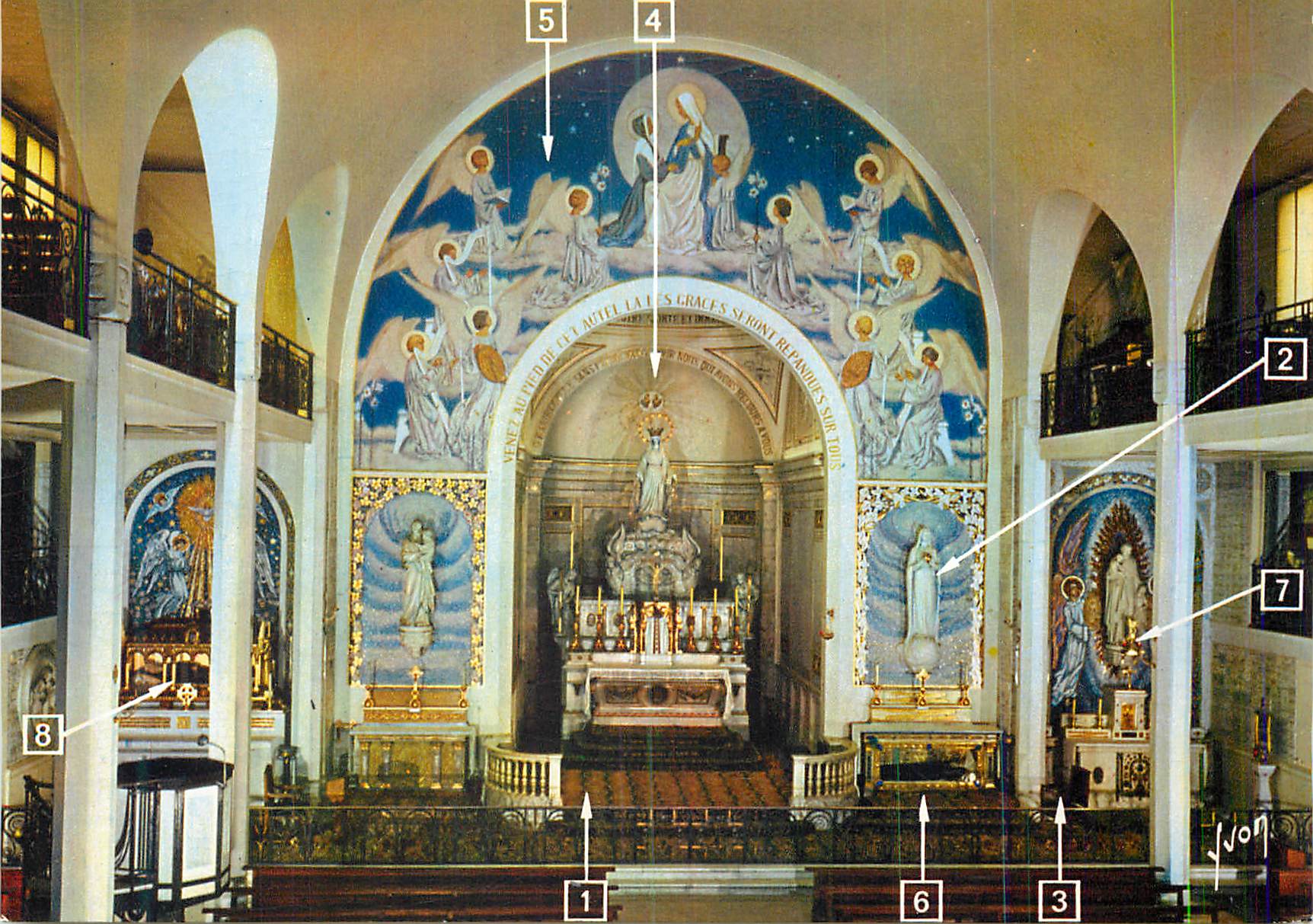 CPM Paris Chapelle de la Medaille Miraculeuse