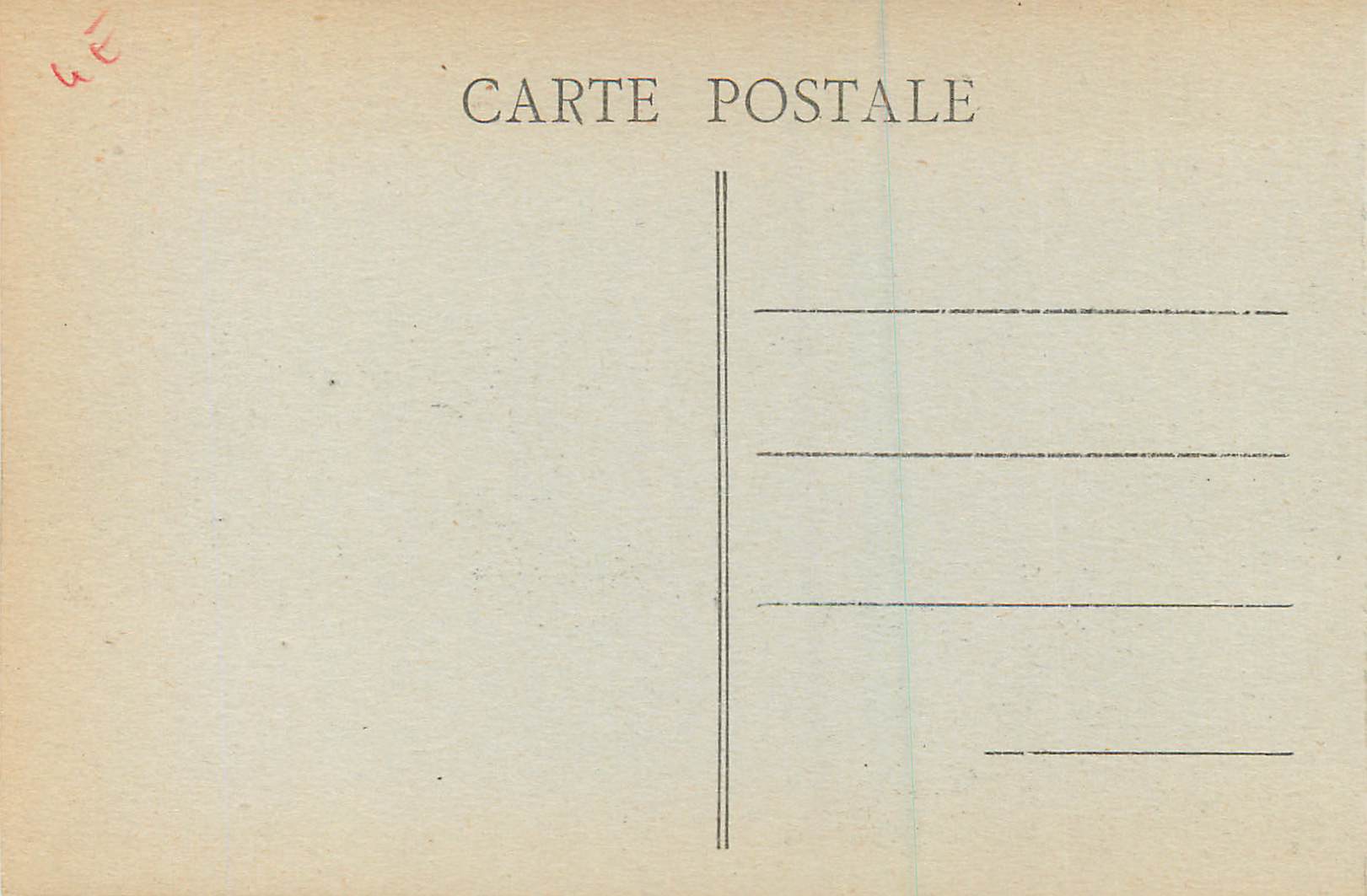 CPA Nevers (Nievre) Jonction de la Nievre avec la Loire — Rückseite