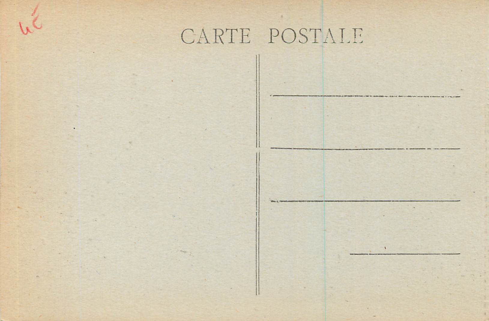 CPA Nevers (Nievre) Avant Porte et Porte du Croux — Rückseite