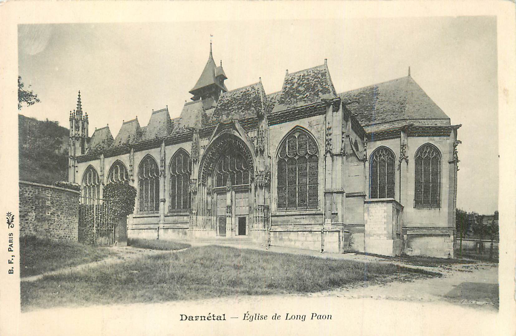 CPA Darnetal Eglise de Long Paon