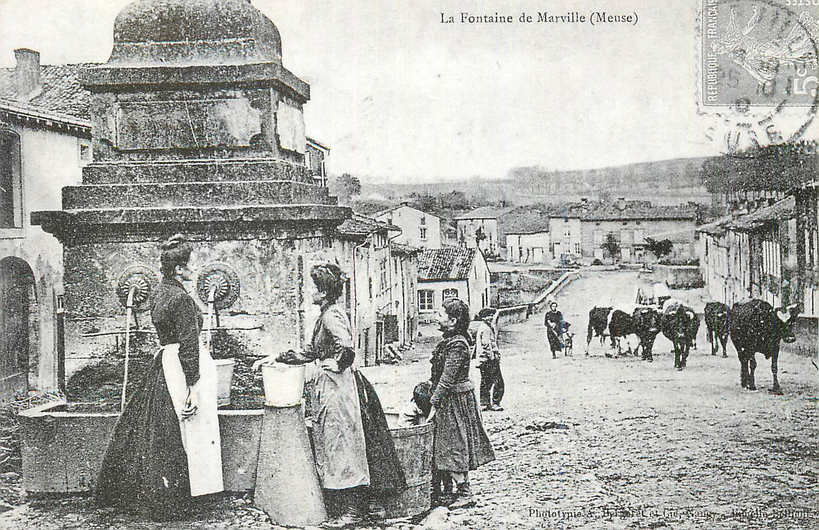 REPRO la Fontaine de Marville (Meuse)