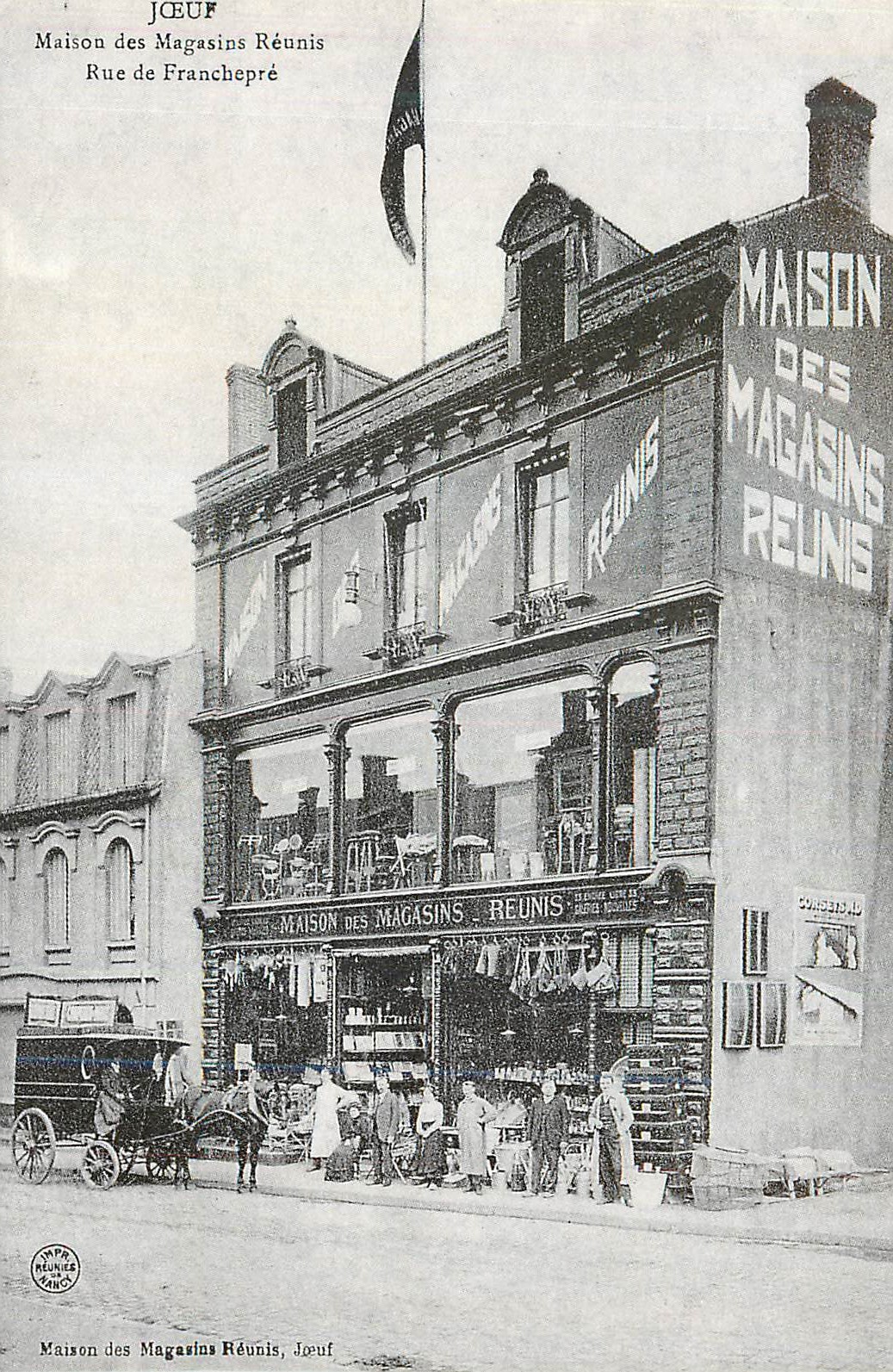 REPRO Joeuf Maison des Magasins Reunis Rue de Franchepre