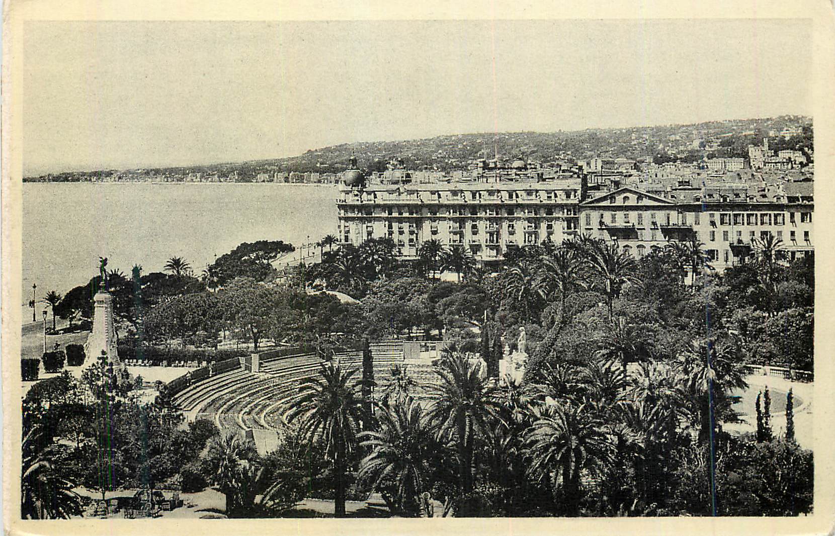 CPA Nice Jardin Albert Ier et le Theatre de Verdure