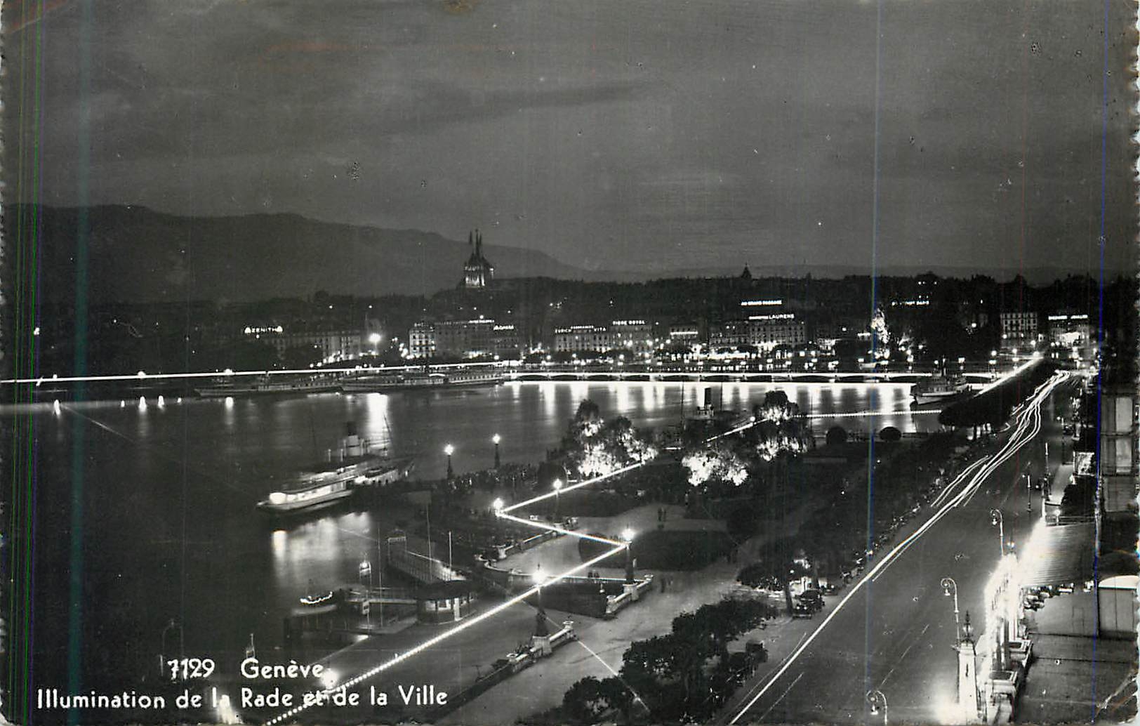 CPM Geneve Illunination de la Rade et de la Ville