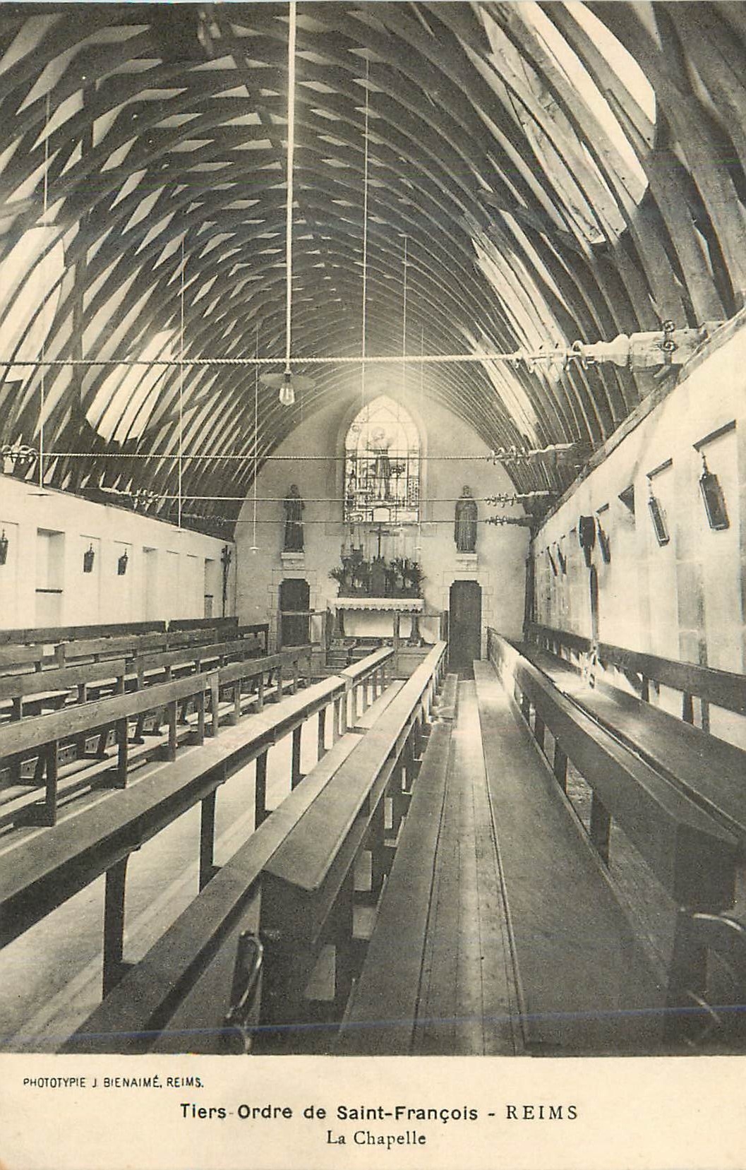 CPA Reims Tiers Ordre de Saint Francois la Chapelle
