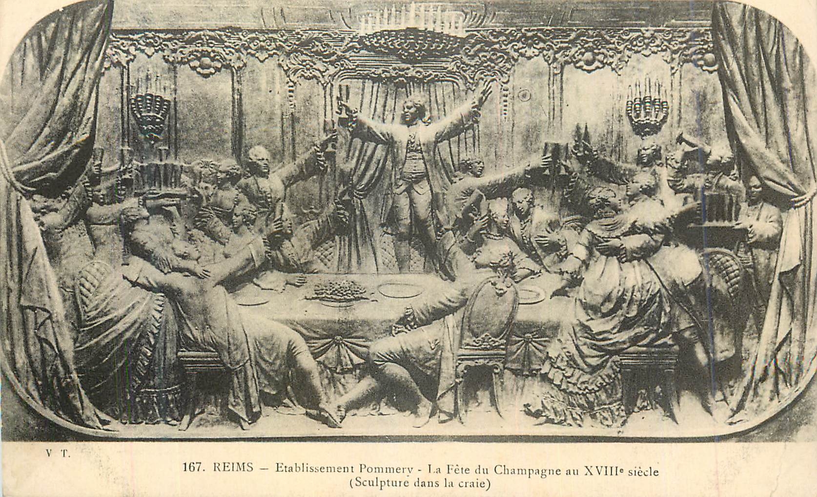 CPA Reims Etablissements Pommery la Fete du Champagne au XVIIIe Siecle 