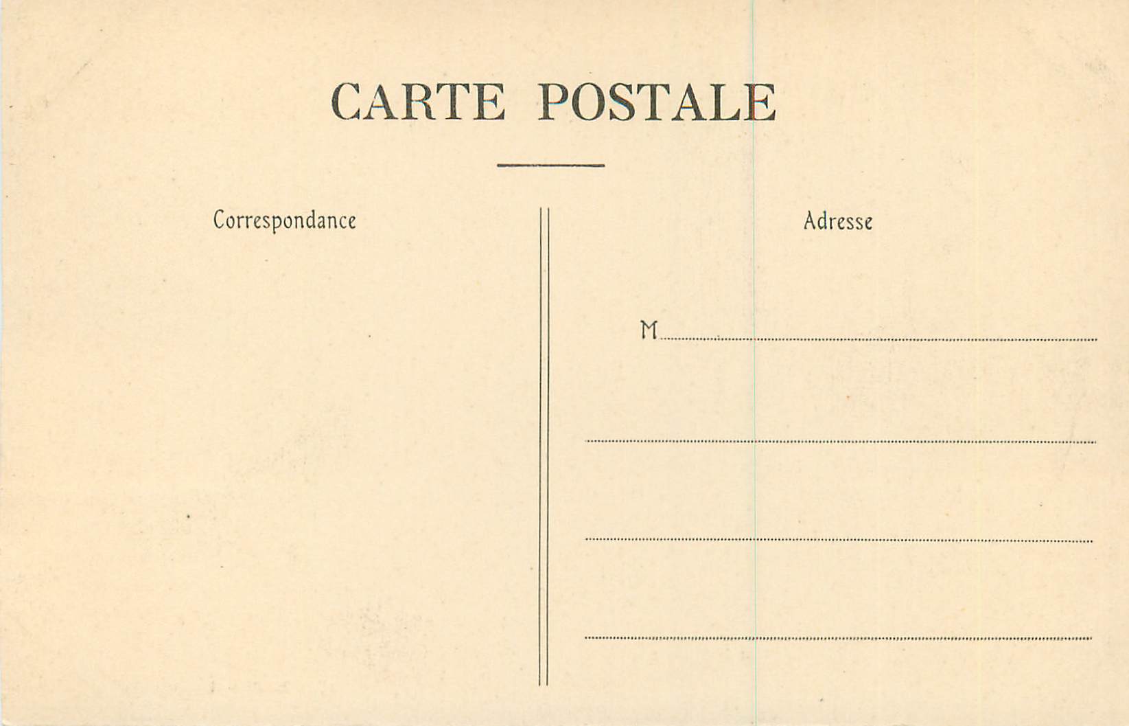 CPA Reims un Coin du Jardin Ecole — Verso