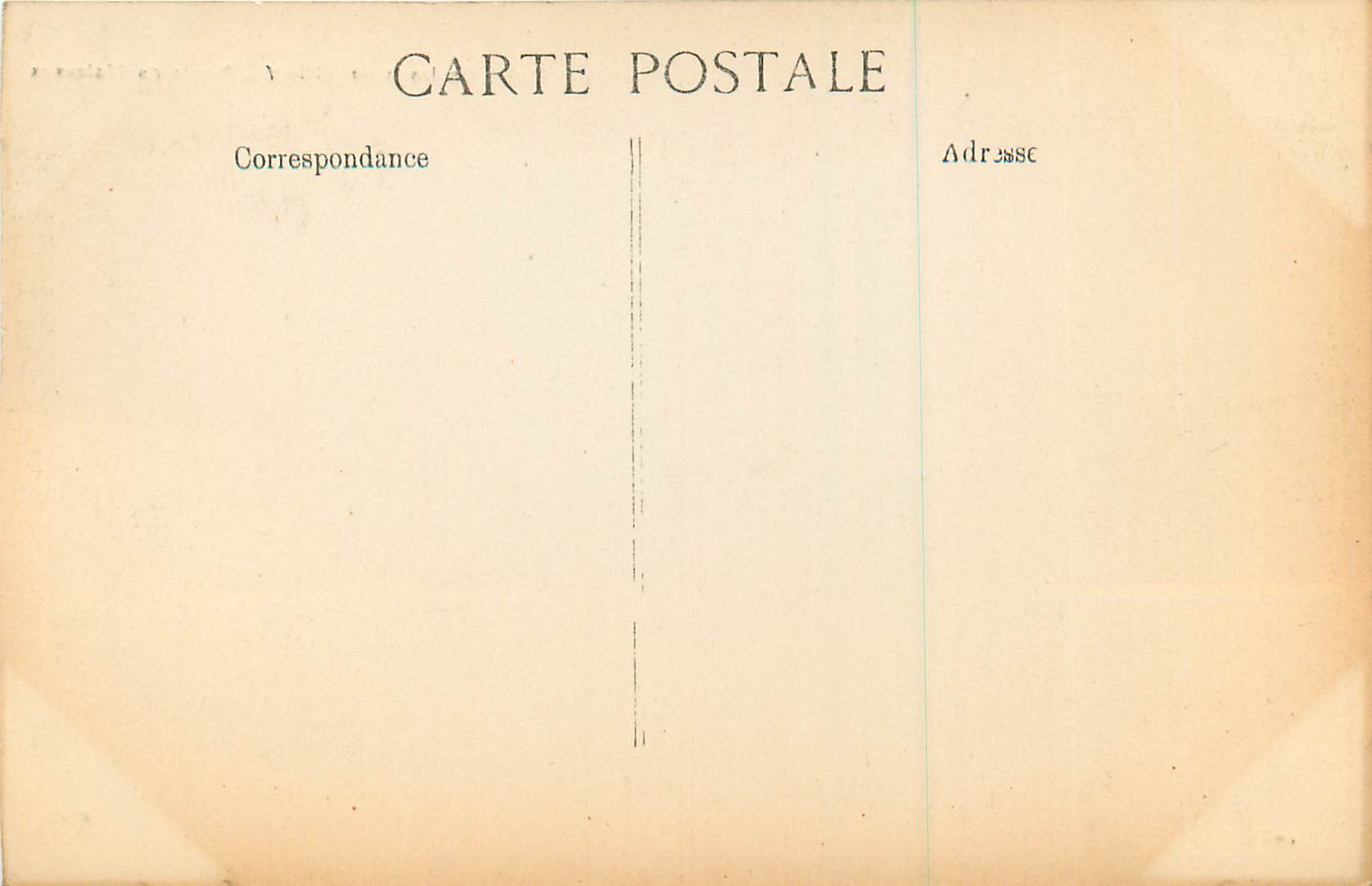 CPA Environs de Vichy Route de Malavaux — Rückseite