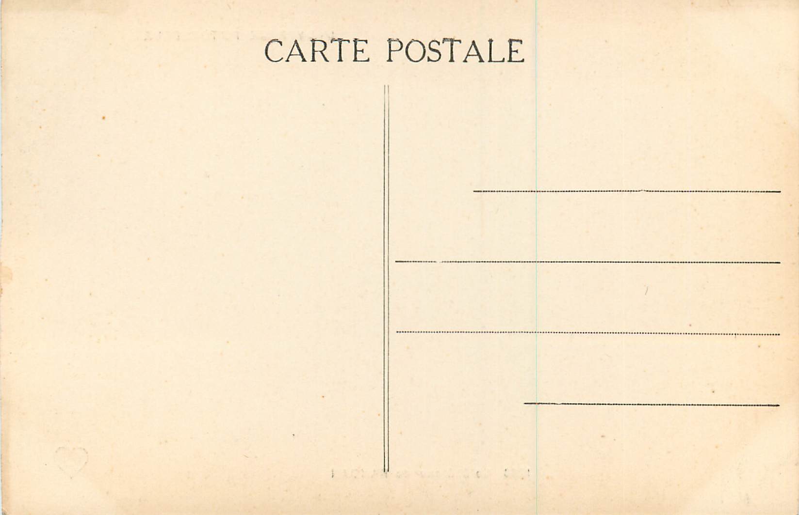 CPA Le Chateau de Randan L'Auvergne Pittoresque — Verso