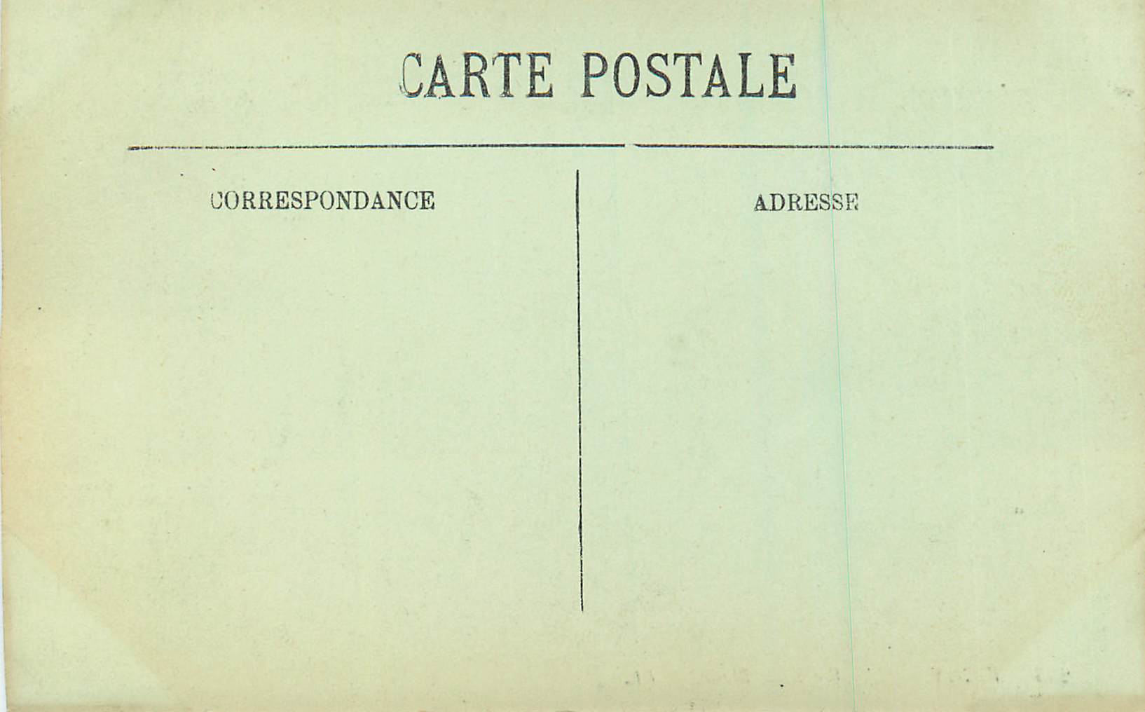 CPA Vichy L'Eglise Saint Blaise — Rückseite