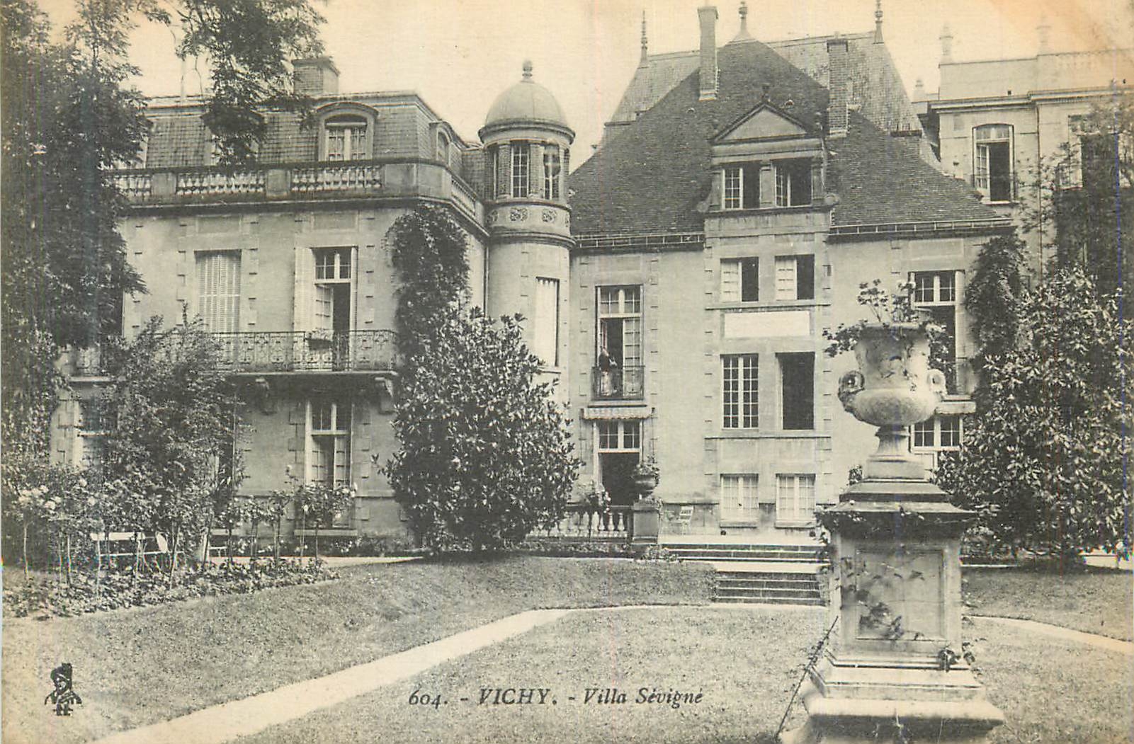 CPA Vichy Villa Sevigne