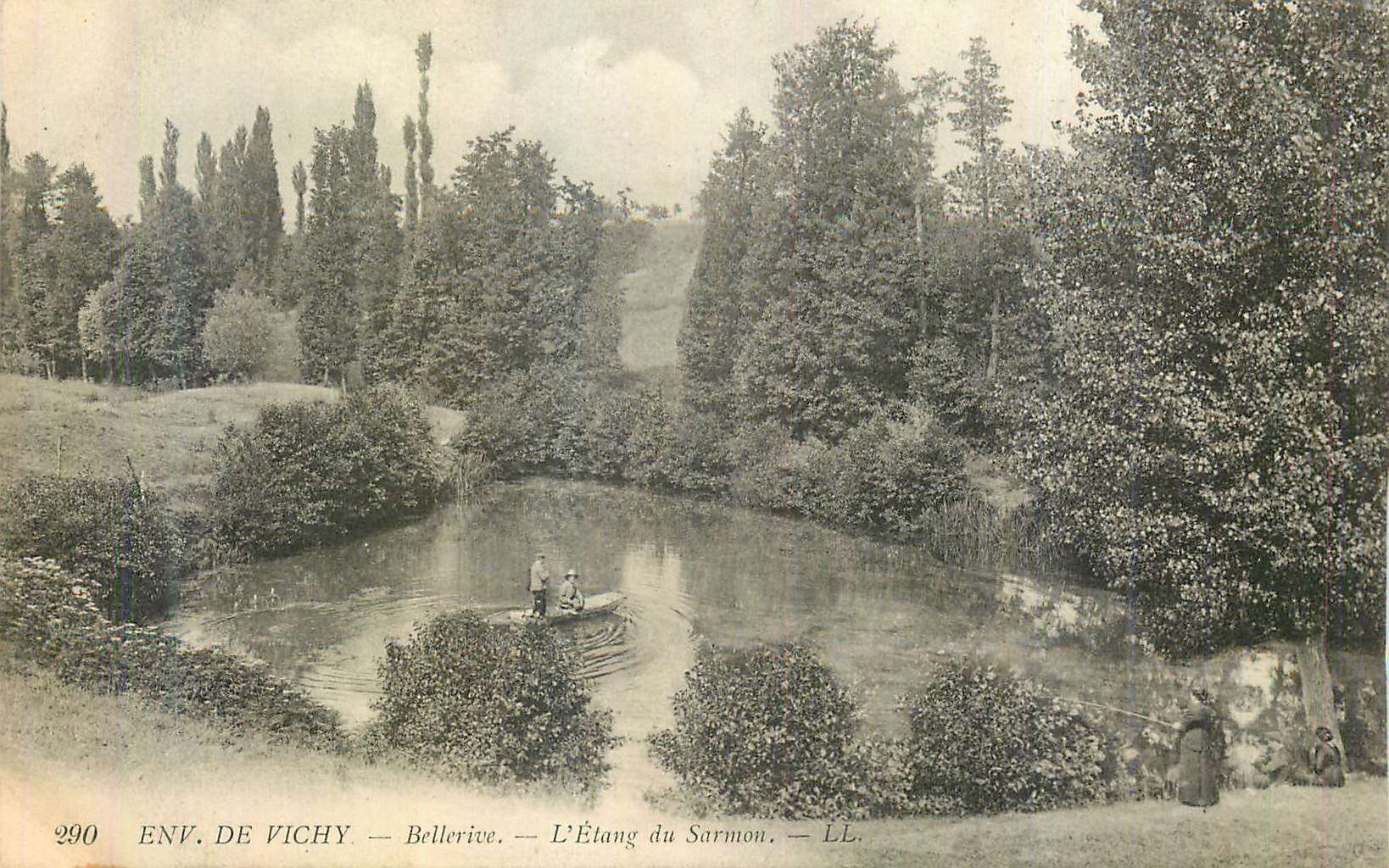 CPA Environs de Vichy Bellerive L'Etang du Sarmon