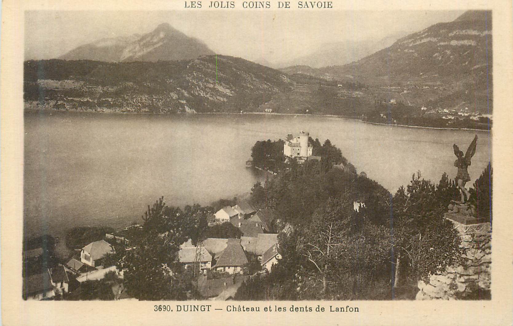 Château et les dents de Lanfon — Les Jolis Coins de Savoie — ABEM