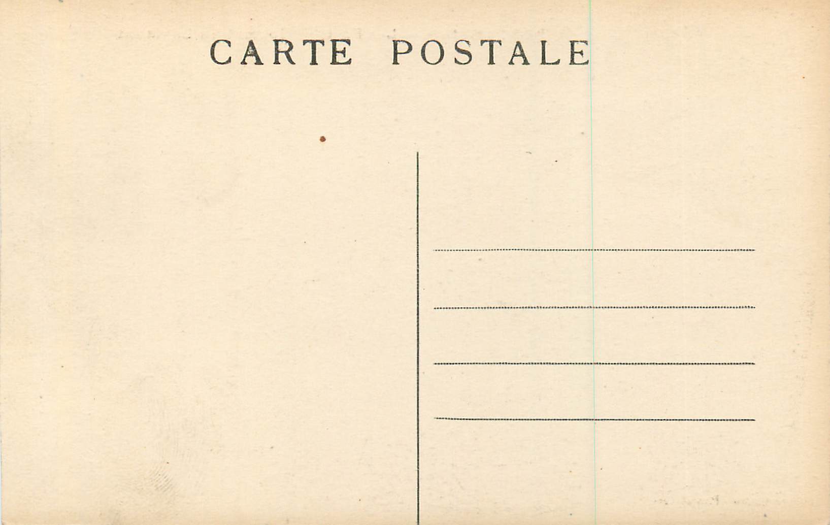 CPA Pontarlier Les Forts de Joux et du Larmont — Rückseite