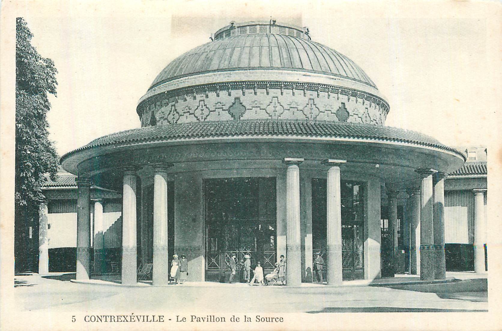 CPA Contrexeville Le Pavillon de la Source