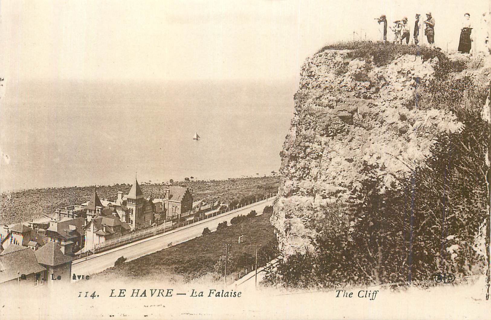 CPA Le Havre La Falaise