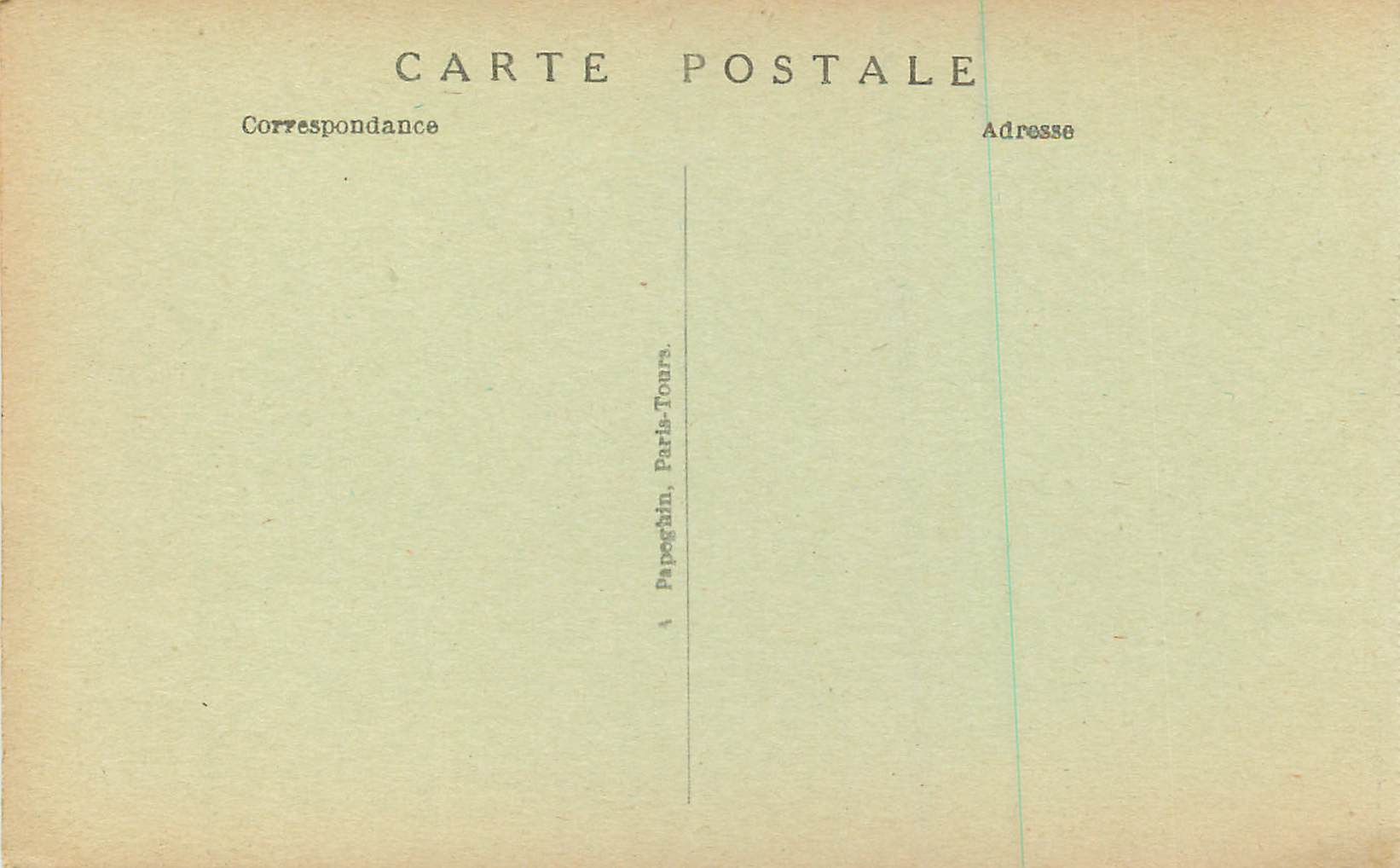 CPA Paris Funiculaire et Basilique du Sacre Coeur de Montmartre — Rückseite