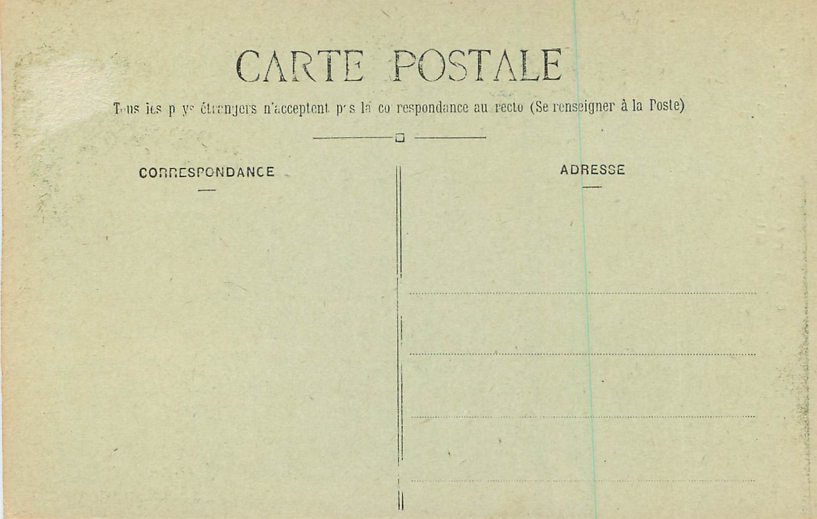 CPA Tours (I et L) Portail du Musee et la Cathedrale — Verso