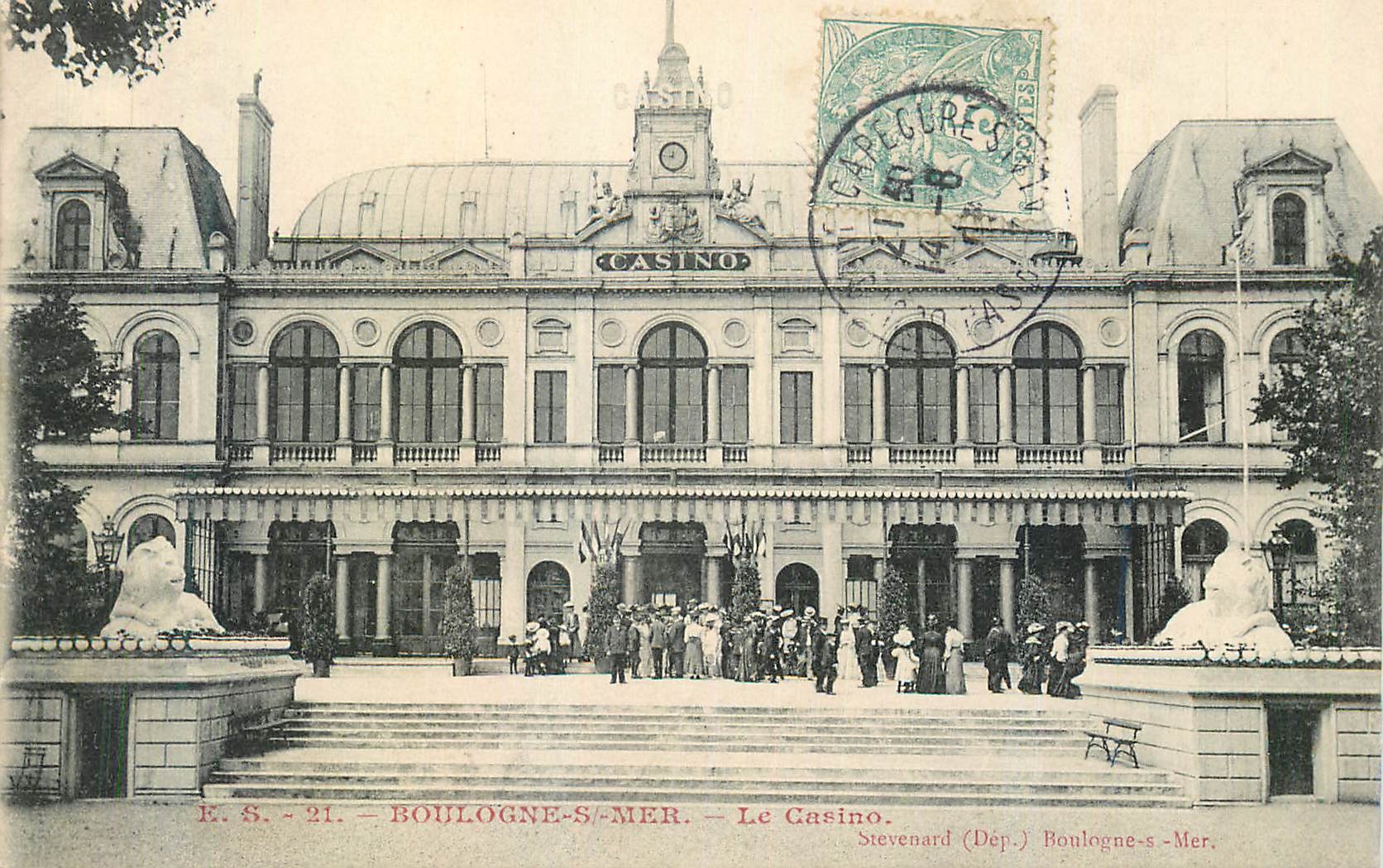 CPA Boulogne sur Mer Le Casino