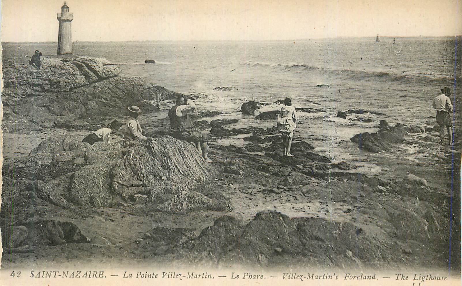 CPA Saint Nazaire la Pointe Villez Martin le Phare