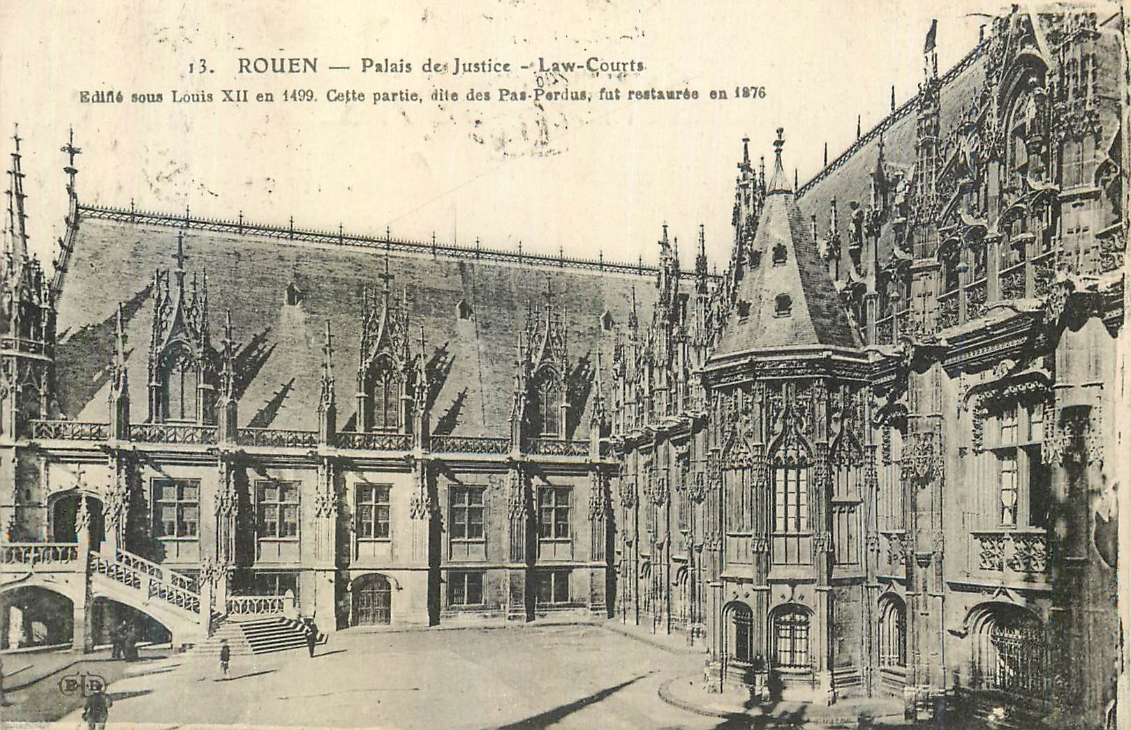 CPA Rouen Palais de Justice