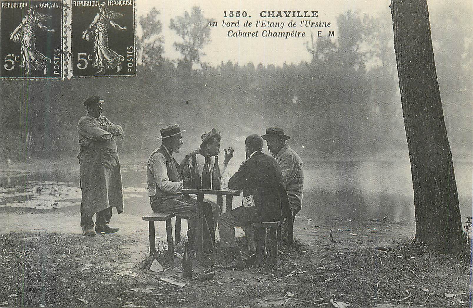 REPRO Chaville Bord de l'Etang de l'Ursine Cabaret Champetre