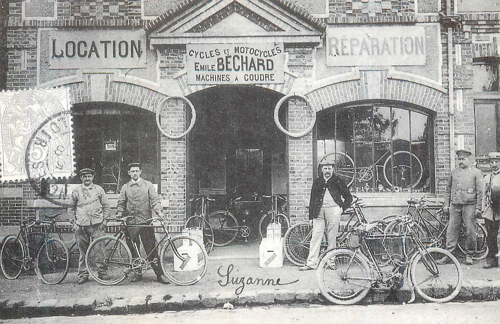 REPRO Reparateur de Cycles Artisat Emile Bechard Velo Cycle