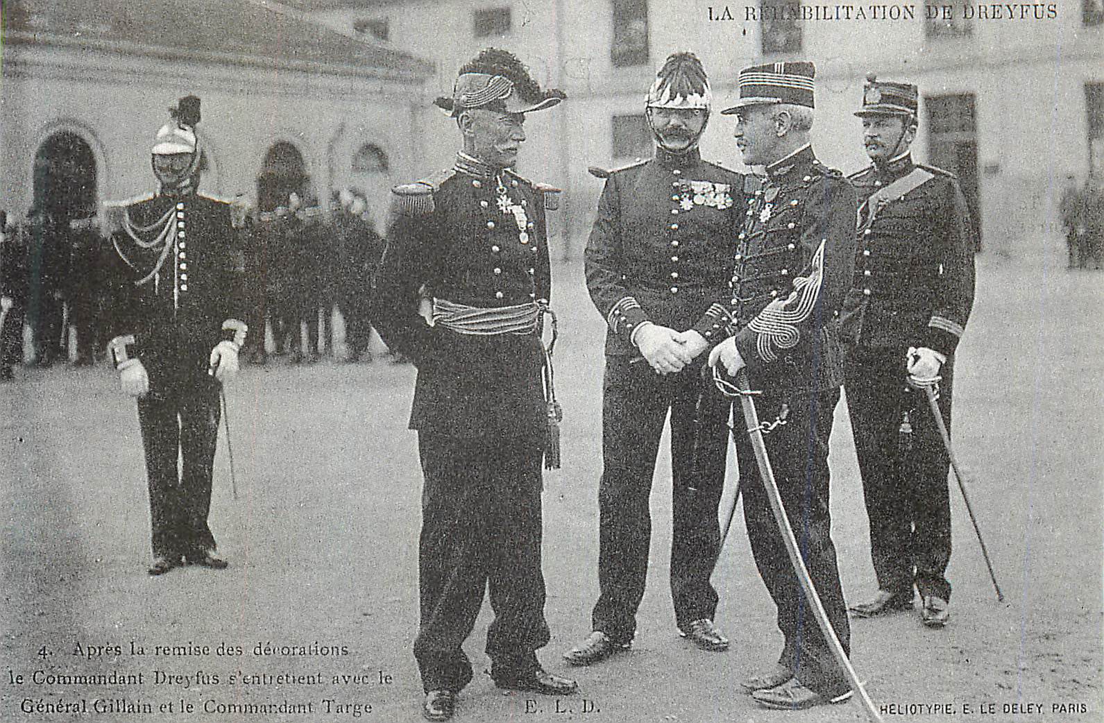 REPRO La Rehabilitation de Alfred Dreyfus 9 Juin 1899 Militaria