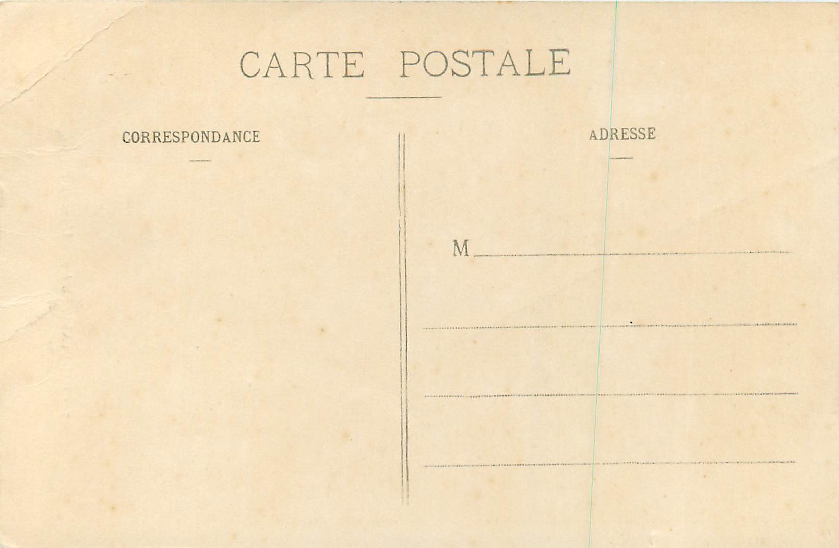 CPA Daoulas (Finistere) L'Ancien Porche Folklore — Rückseite
