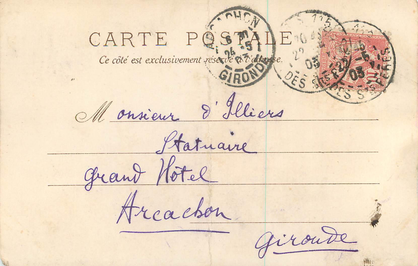 CPA FEmme — Verso